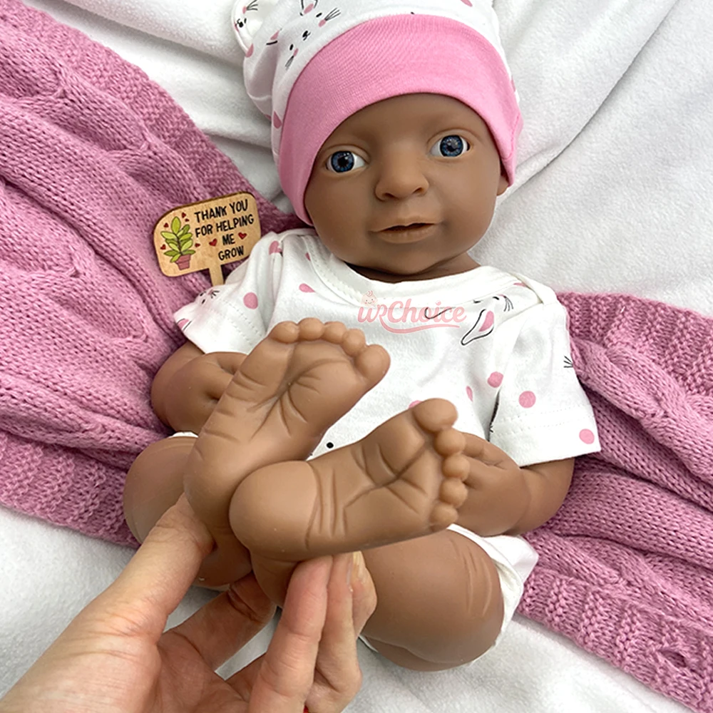 شفاء السيليكون ولد من جديد طفل 44 سم فتح فم فتاة كاملة ناعمة الجسم وزن دمية لأولئك الذين يتعاملون مع فقدان الرضع أو العقم