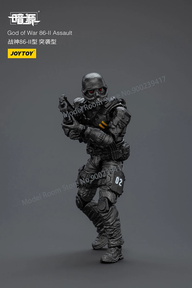 JOYTOY scala 1/25 Mecha NEW God of War 86-II Assault Black Model con Mini Soldier Action Figure per Fans Collection Gift