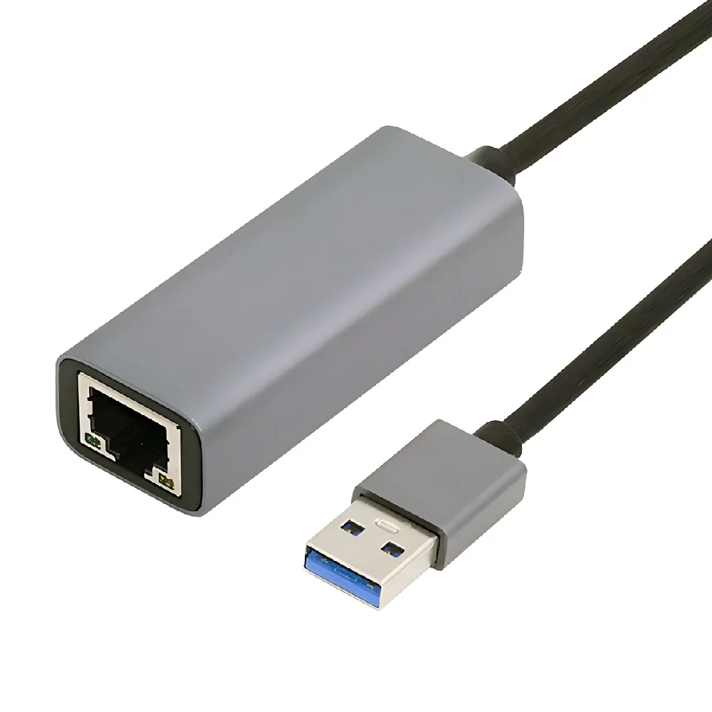 2500Mbps 2.5Gbps to USB3.0 Type-A GBE Gigabit 1000Mbps Ethernet Network LAN Cable Adapter for Desktop Motherboard
