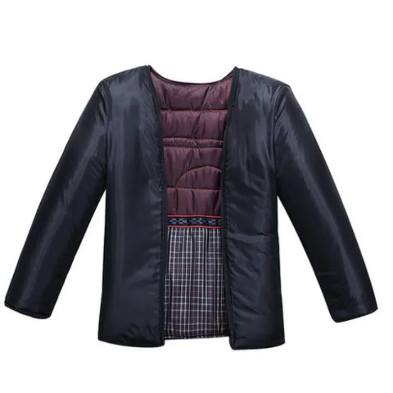 Thickened Cotton-padded Clothes Middle-aged Elderly People Men's Fathers Men's Winter Clothes Fathers Thickened Clothes Grandpas