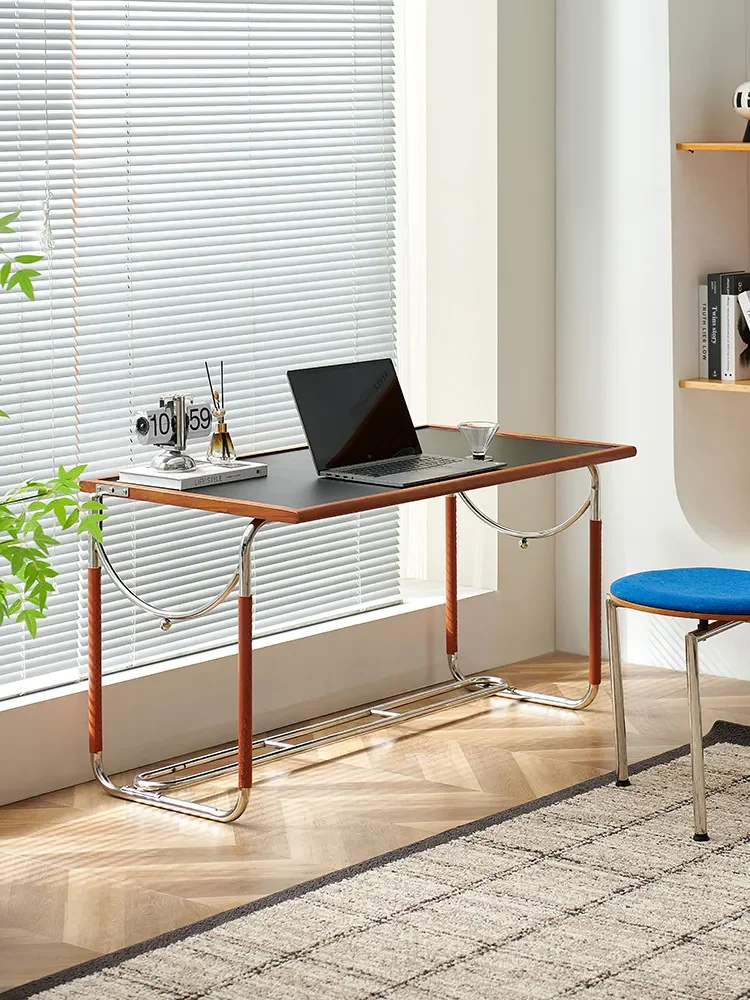 Lifting coffee table Nordic medieval ins style desk household small apartment workbench light luxury advanced