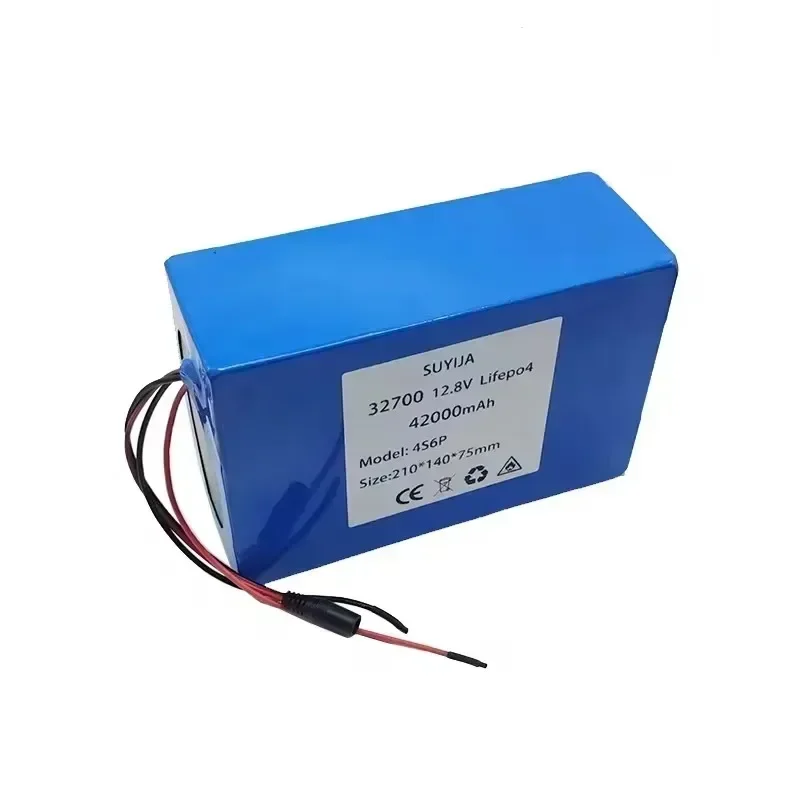 32700 4S6P 42Ah Lifepo4 Battery Pack12.8V  High Capacity Built-in BMS Batteries 40A Balance Board 12V Boat Electric Power Supply