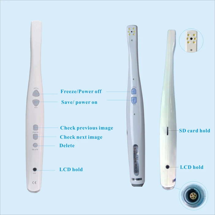 Equipment mlg intraoral camera implantes scanner intra oral camera with cable