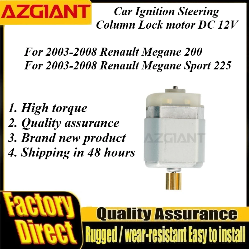 

Car Ignition Steering Column Lock motor DC 12V Disassembly Tools For Renault Megane 200 Sport 225 New Auto Replacement Parts DIY