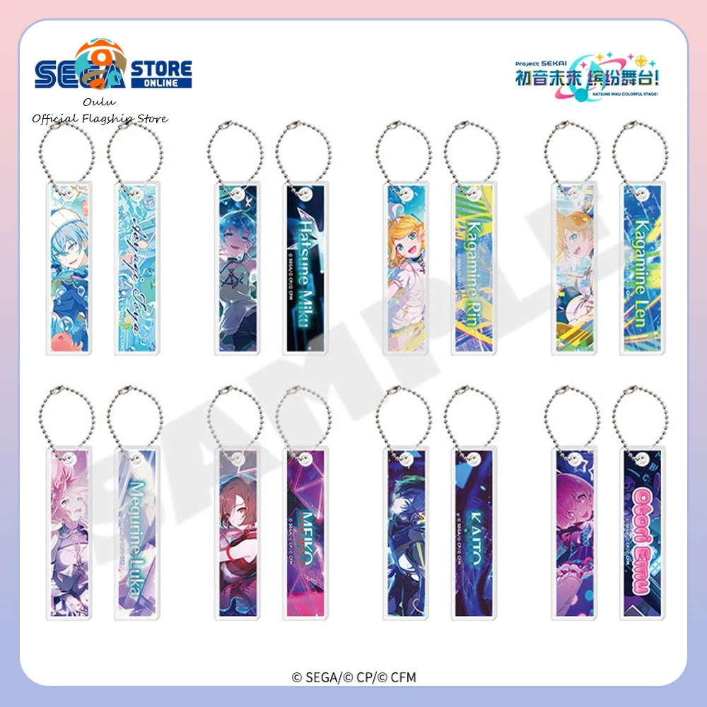 

New Genuine Sega Hatsune Miku Colorful Stage! Acrylic Stick Keychain Blind Box Vol.11 Pjsk Hatsune Miku Mystery Box Toy