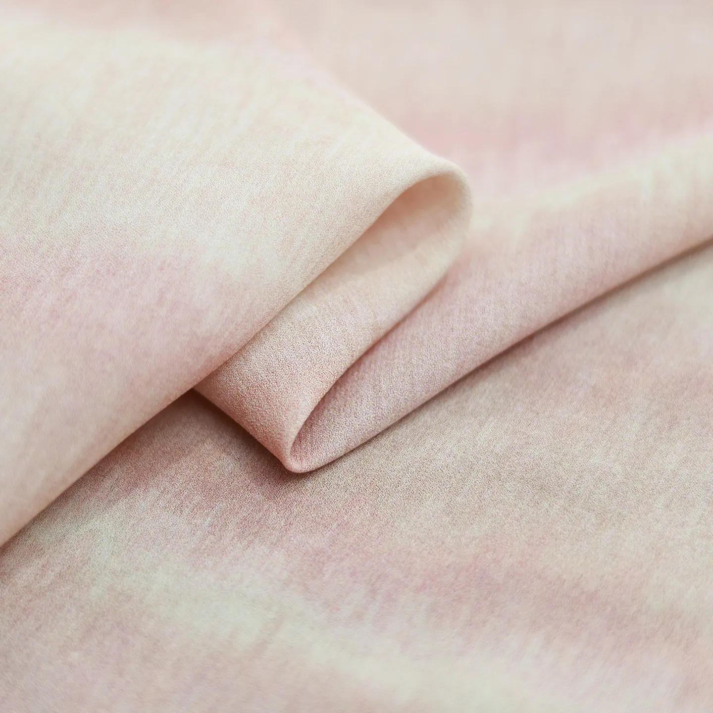 High Quality Pink Dyed Silk Jianhongcrepe Stripe Blooming Fabric Silkworm Silk Clothing Designer Cheongsam Cloth