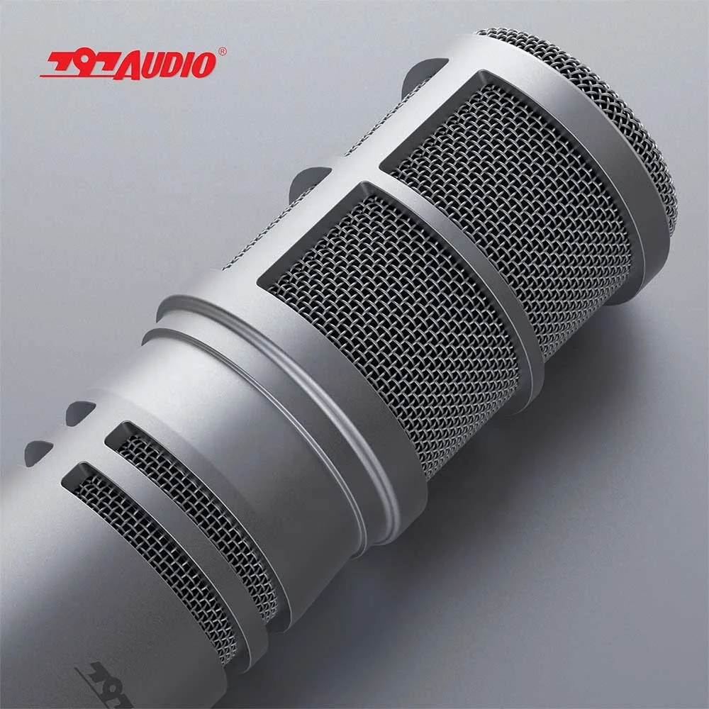 797Audio ACD01 Professional Dynamic Microphone for Podcast Recording, PC Computer Gaming Streaming Mic, Desktop Stand