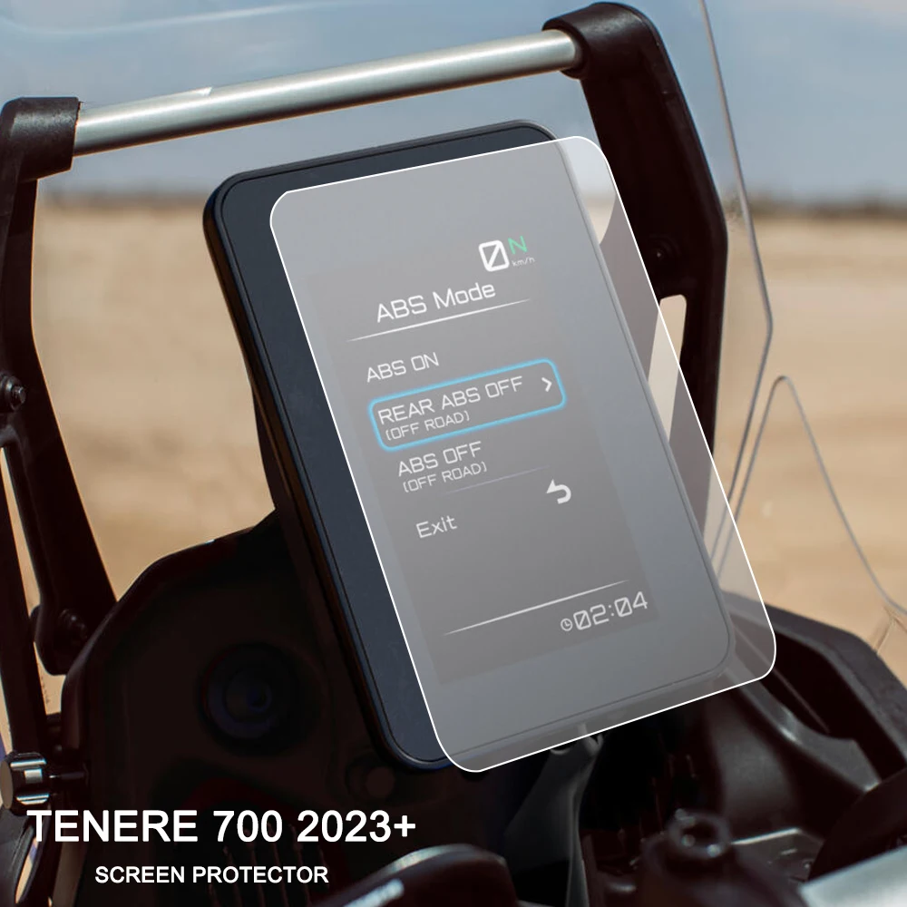 

Tenere 700 аксессуары для блокировки царапин экрана приборной панели пленка для приборной панели для Yamaha Tenere700 2023 + Защитная пленка для приборной панели