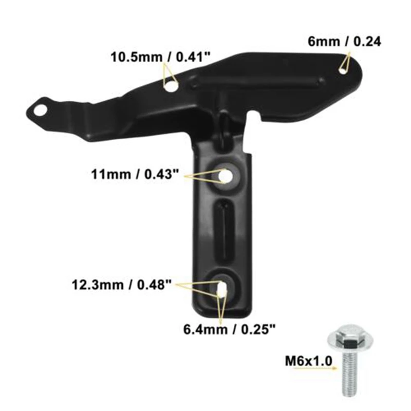 Car Parts Trailer Tow Mirror Bracket & Hardware Set 68078242AA 68078243AA For Dodge Ram 1500-5500 2010-2021