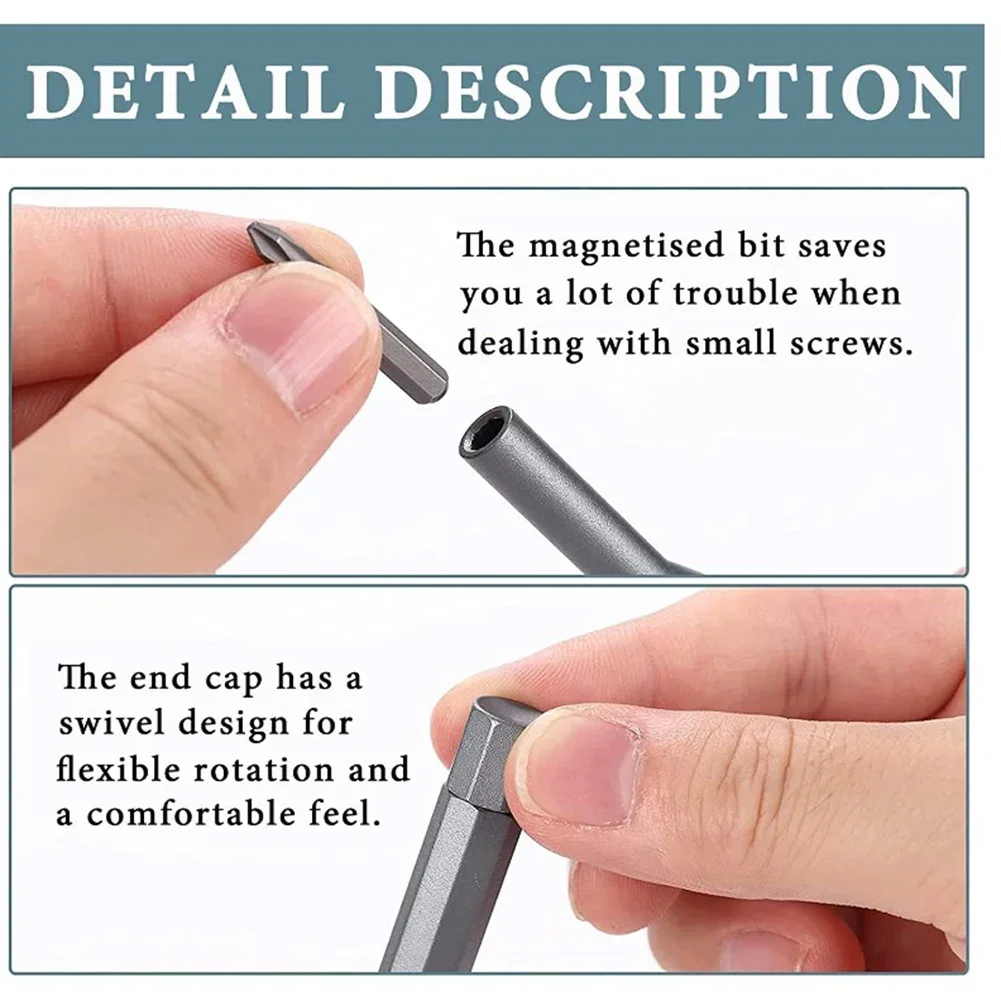 25 In 1 Precision Magnetic Screwdriver Torx Slotted Bit Professional Repair Hand Tool With Holder For IPhone Watch