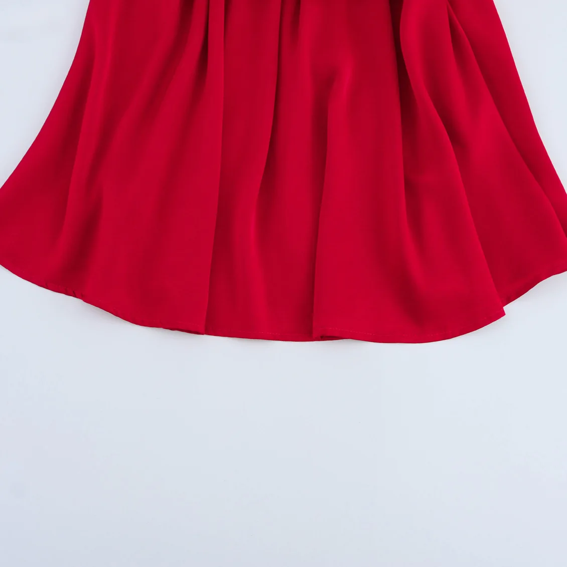 กระโปรงทรงเอเอวสูงผ้าซาตินคอเหลี่ยมแขนพองดีไซน์แฟชั่นใหม่สำหรับผู้หญิงฤดูใบไม้ผลิ JNLEAOG