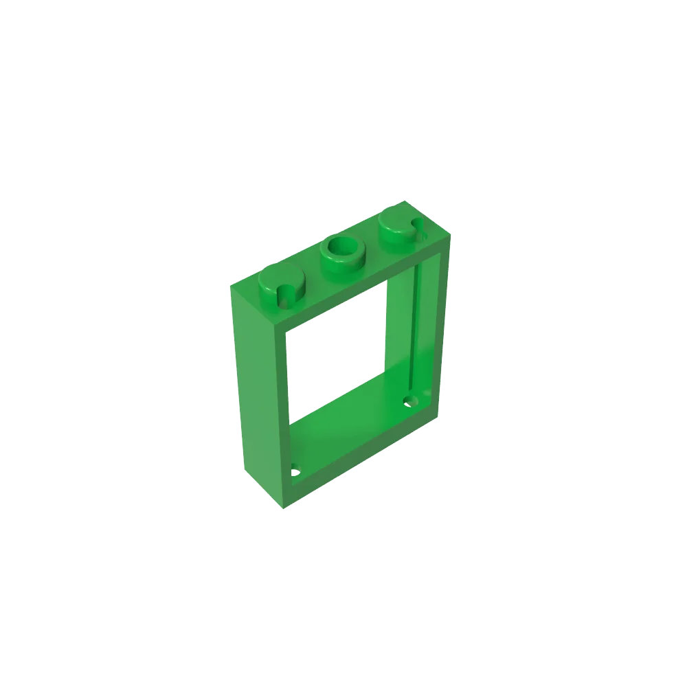 GDS-2178 Window Frame 1 x 3 x 3 Gobricks compatible with lego 51239 Assembles Building Blocks children\'s toys