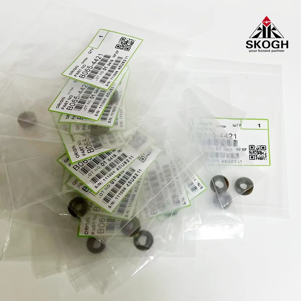 10PCS high quality cleaning web roller gear for Ricoh MP 7502 7500 7501 7503 1075 2075 6001 6002 7001 8000 8001 9001
