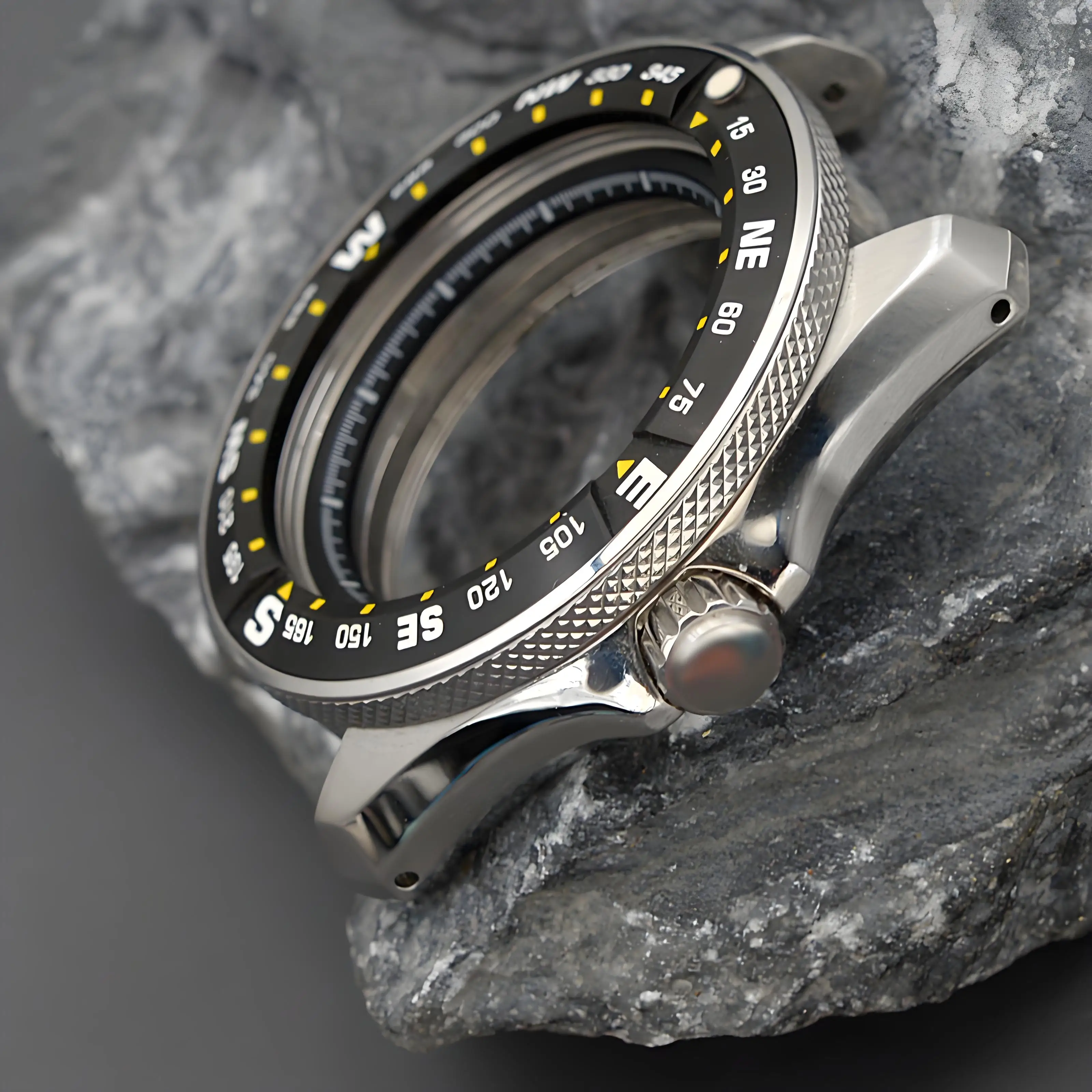 Mod PROSPEX SNR025 Watch Case Steel Band Bracelet  Fit NH34 NH35 NH36 4R 6R Japan Automatic Sapphire Glass 200M