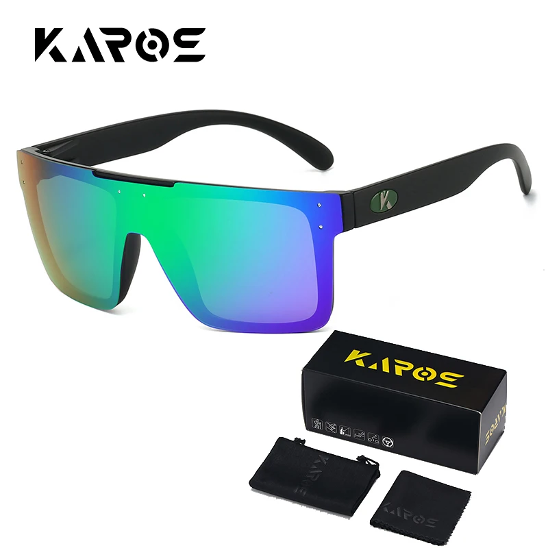 

KAROS Fashion UV400 Extreme Sunglasses Fishing Driving Cycling Hiking Outdoor Sports Adventure Ready Glasses With Box