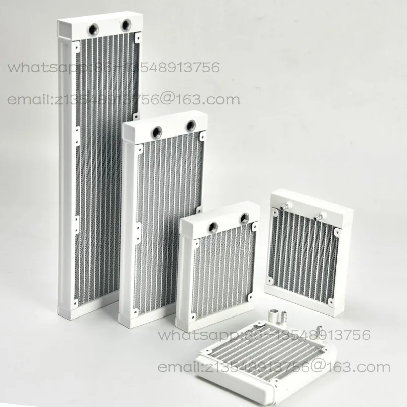 120 240 360mm Aluminum Water Cooling Radiator Liquid Cooler for Server PC Computer Case Water‑Cooling System