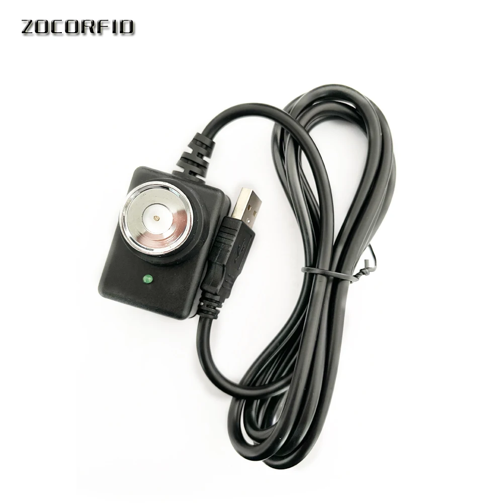 USB Magnetic iButton Card Reader probe DS1990A TM iButton Reader USB Plug and play