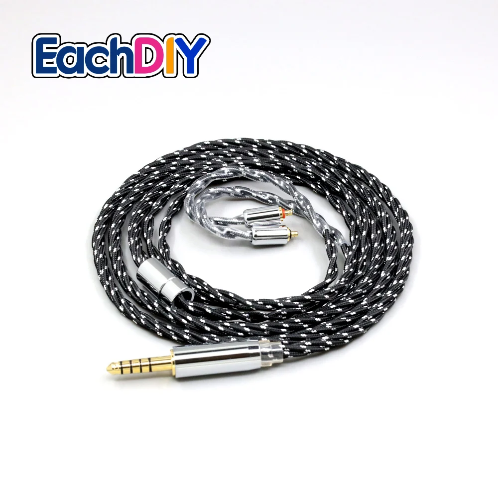 Twisting Earphone Cable For Ipx T2 Linum Etymotic Evo Ue Premier Westone Pro X Series X10 X20 X30 X40 X50 Mach80 70 60 LN008743