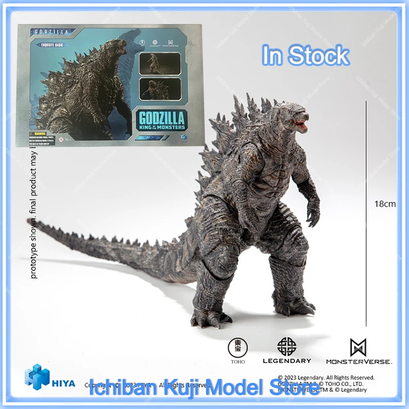 

100% оригинал, в наличии, изысканная базовая серия HIYA Godzilla 2019, Godzilla 2,0, экшн-фигурки, коллекция фильмов, модель игрушки
