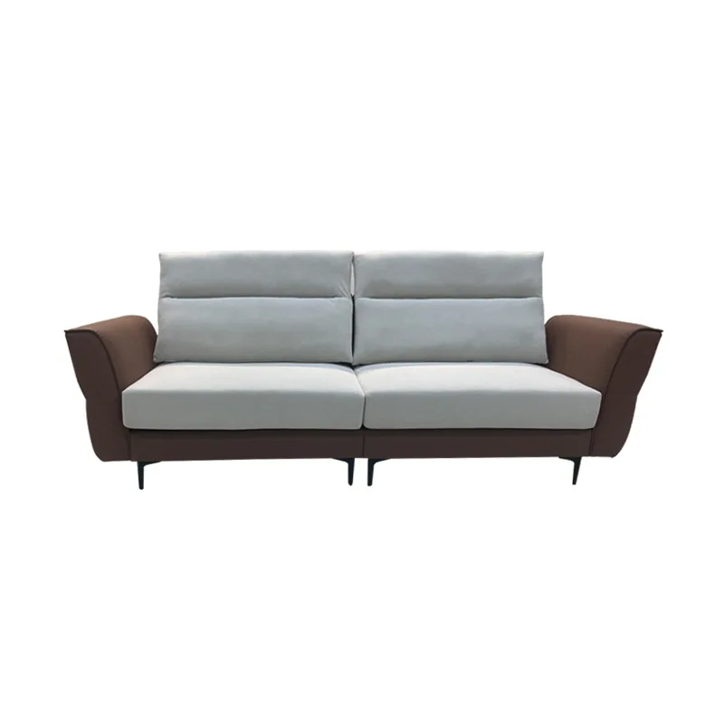 

Modern detachable still design combined fabric sofa small apartment Italian simple business meeting guest reception sofa