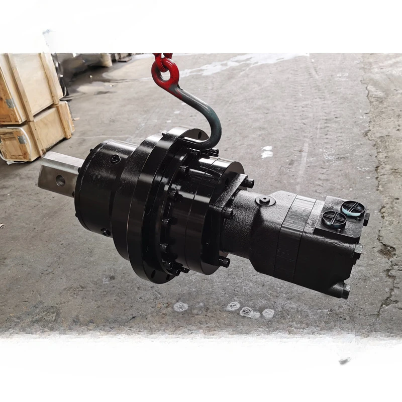 Excavator Power Head Spiral Driller Hydraulic Rotary Device for Tree Pit Drilling Rig