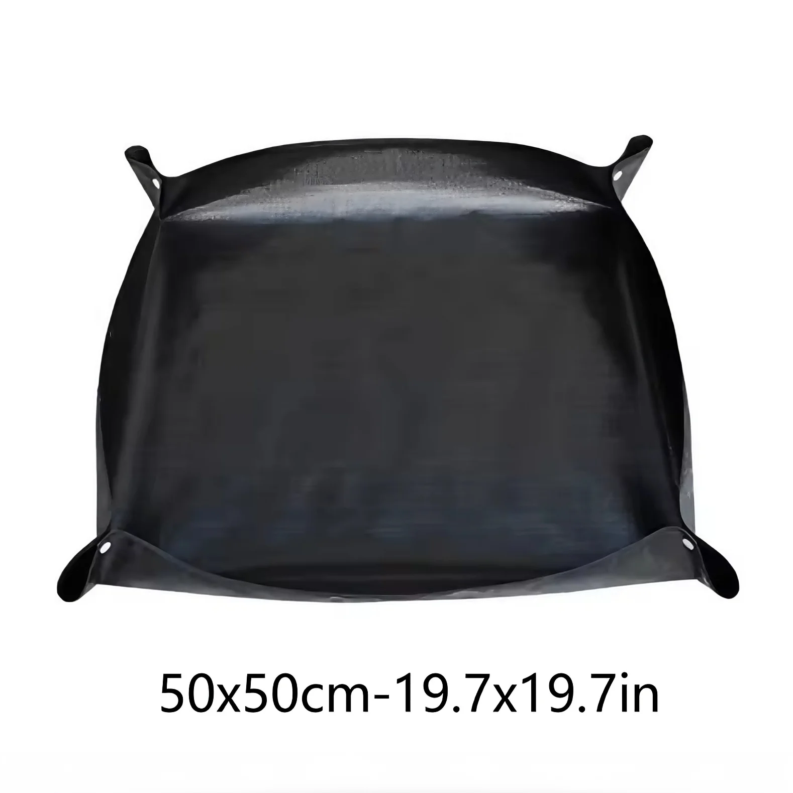 SPONDWILD Foldable Gardening Mat 50x50cm, 19.7x19.7in Adjustable, PE Waterproof Potting Pad, Portable Plant Transplanting
