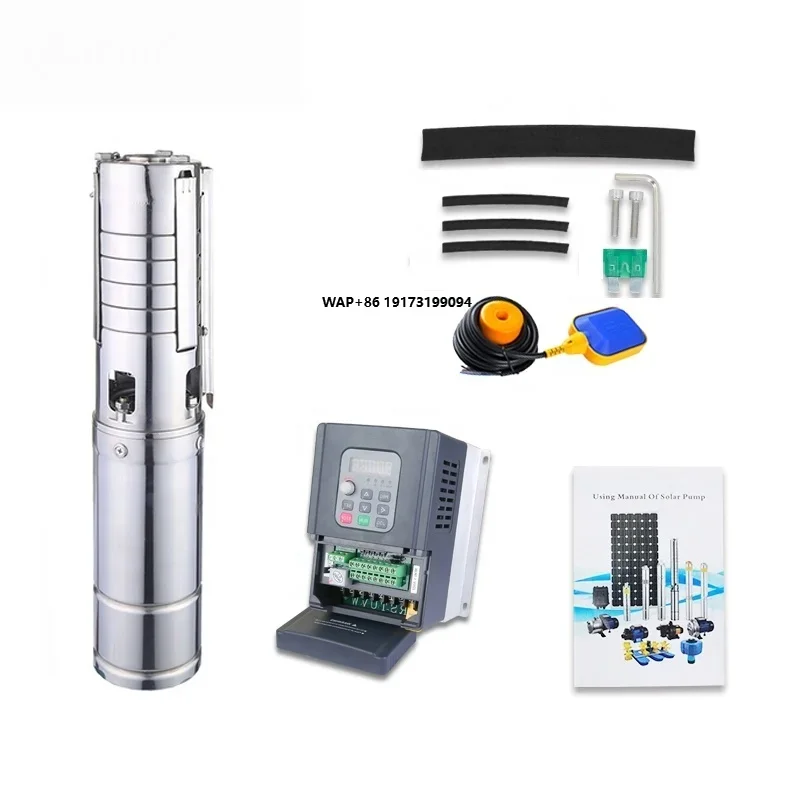 

Солнечный водяной насос / Солнечный насос постоянного тока для ирригации и сельского хозяйства, 5 л.с., мини-солнечный водяной насос