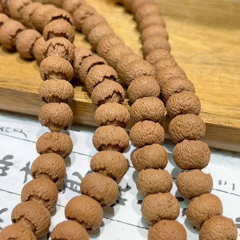 Wenwan Half Pack Orchard Pagoda Bodhi Seed Bracelet Necklace Buddhist Beads 108 Unisex