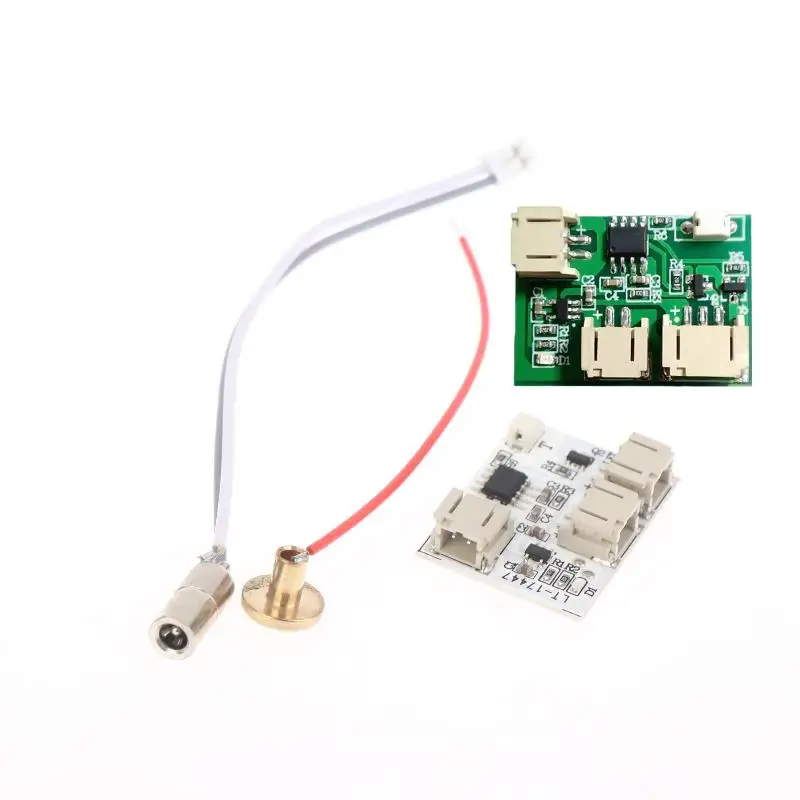 

New 1/3/5Pcs Bedroom Office DIY Accessor Beech Wood LED Desk Lamp 3 Level Dimming Touch Control USB C Timer Off Control Board