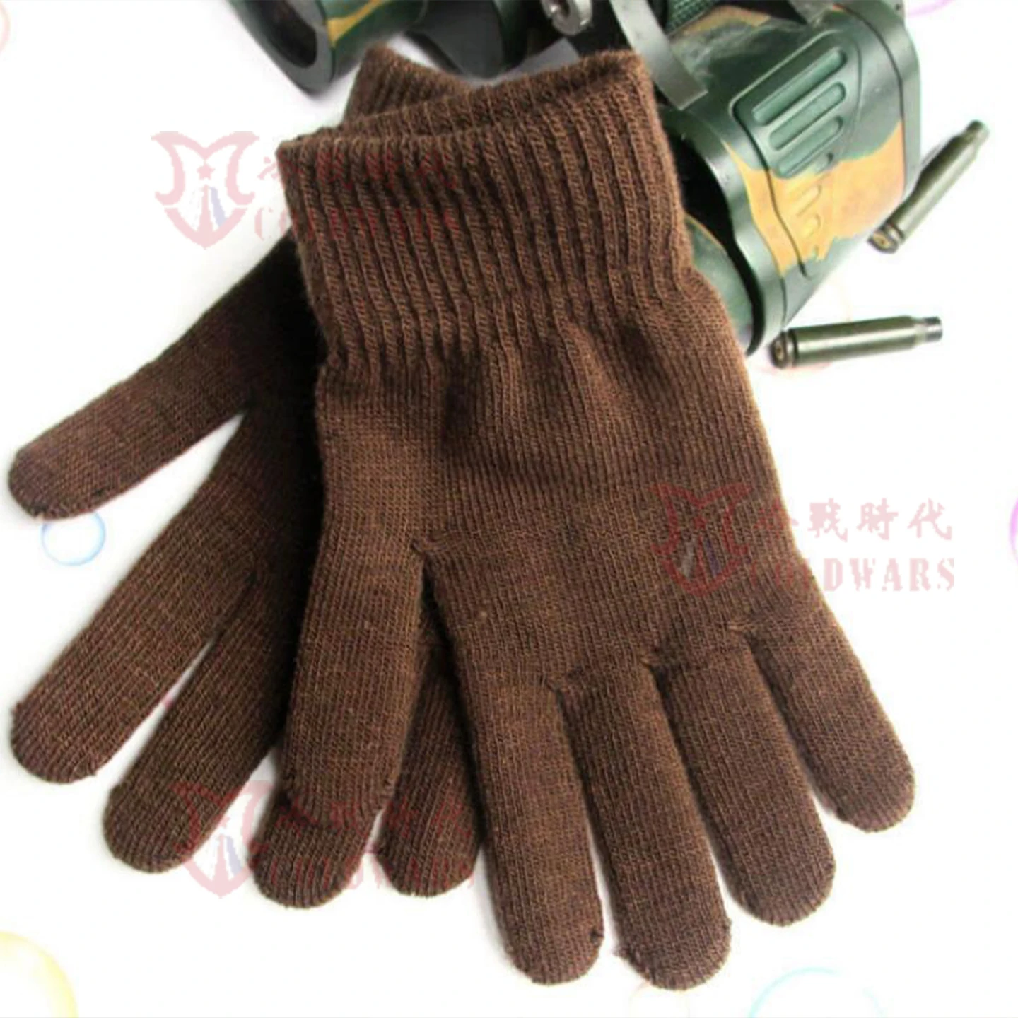 Guantes lana surplus soviéticos marrón – Invierno militar - imagen 4