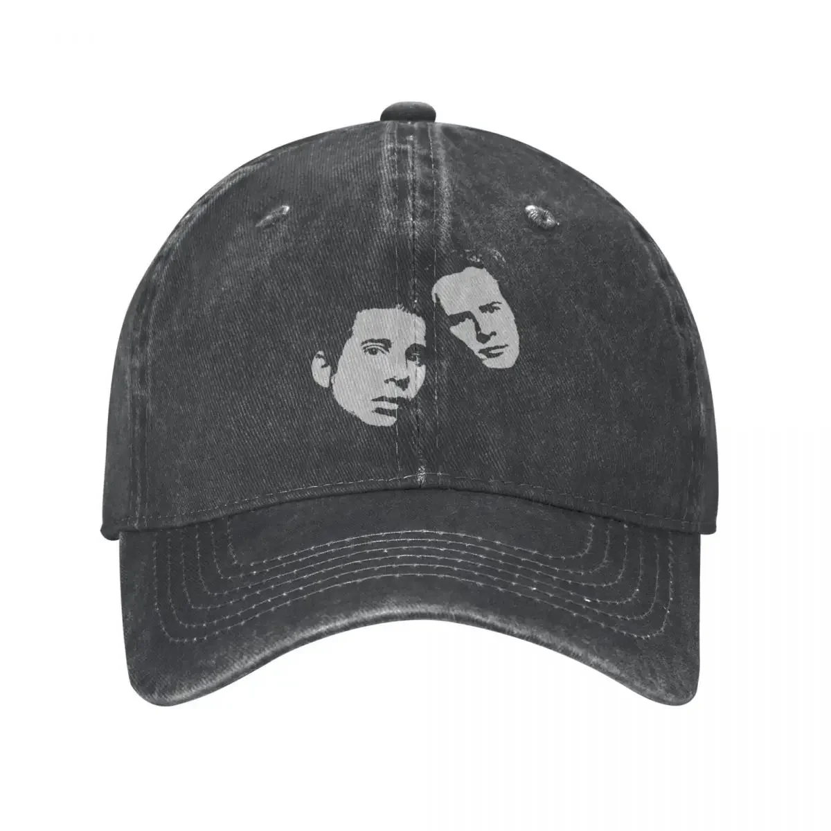 Vintage Retro Simon And Garfunkel Band Trucker Hat Unisex Distressed Denim Casquette Dad Hat 70s 80s Outdoor Workouts Caps Hat