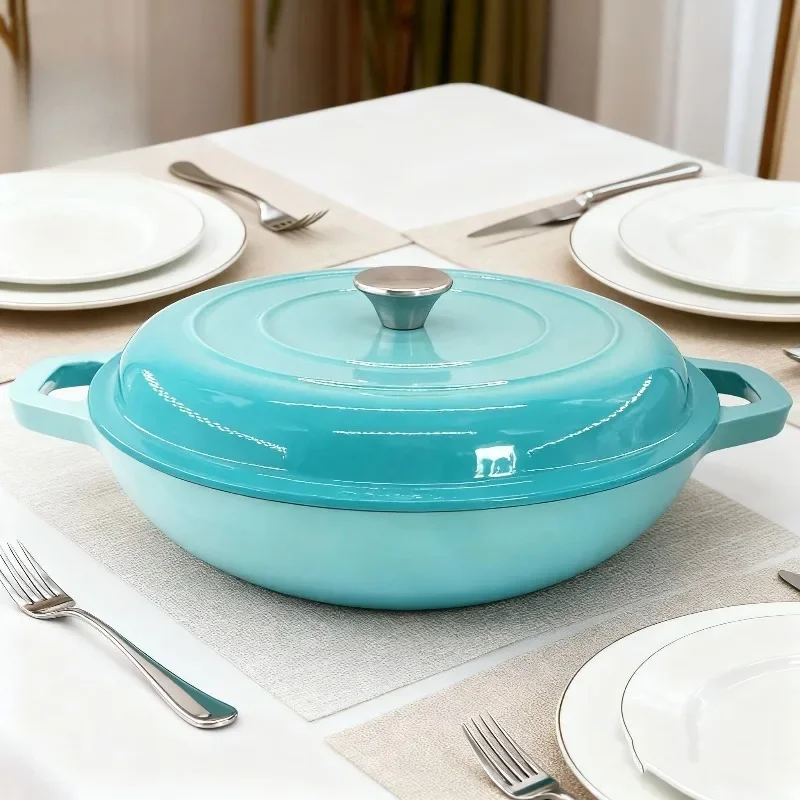 Best-selling high-quality enamel cast iron casserole soup pot saucepan cookware cookware oven