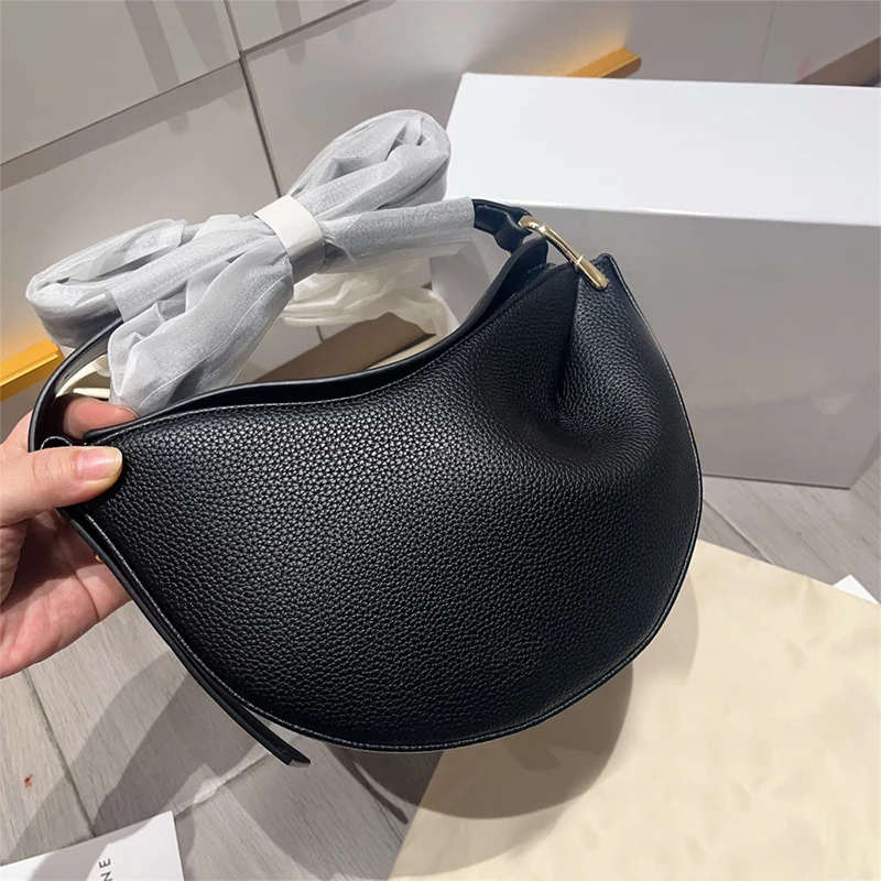 

2026 New French niche women's single-shoulder crossbody bag, fashionable and luxurious hand-held pea bag