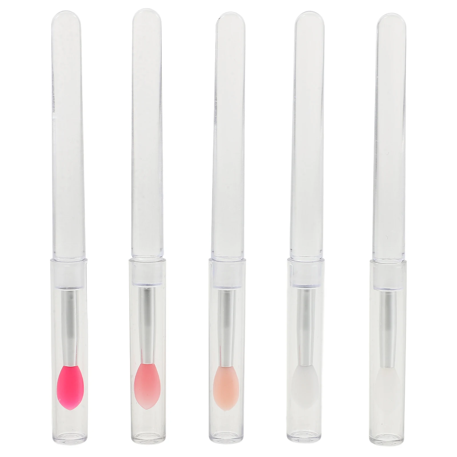 

5 Pcs Lip Brush Combination Soft Comfortable Multifunctional Tools for Lips Makeup Cream Applicator Eyeshadow