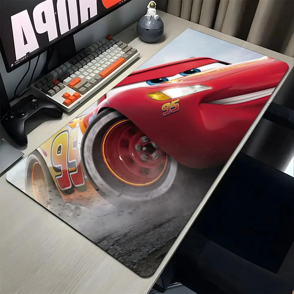 Anime Characters Lightning McQueen Mouse Pad Gaming Mousepad Abstract Large 900x400x5mm MouseMat Gamer XXL Mause Carpet PC Desk