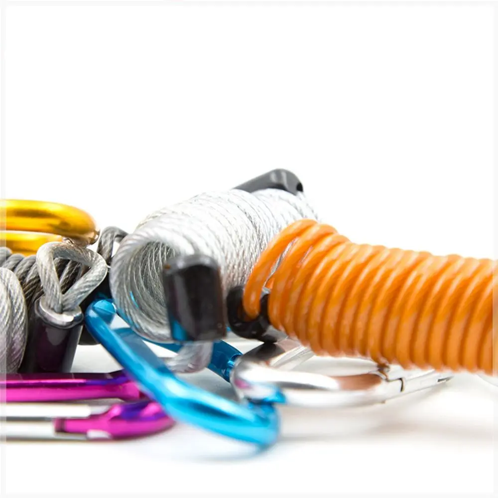 Length Bicycle Security Reminder Motorcycle Theft Protection Anti-theft rope Alarm Disc lock Spring Cable locks Disc Brake Bag