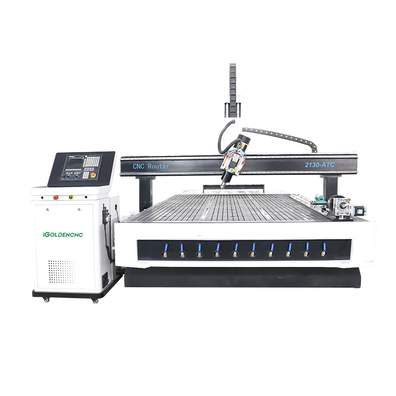 1325 CNC Router Furniture Machine for Plywood Cabinet Making with ATC Tool Changer