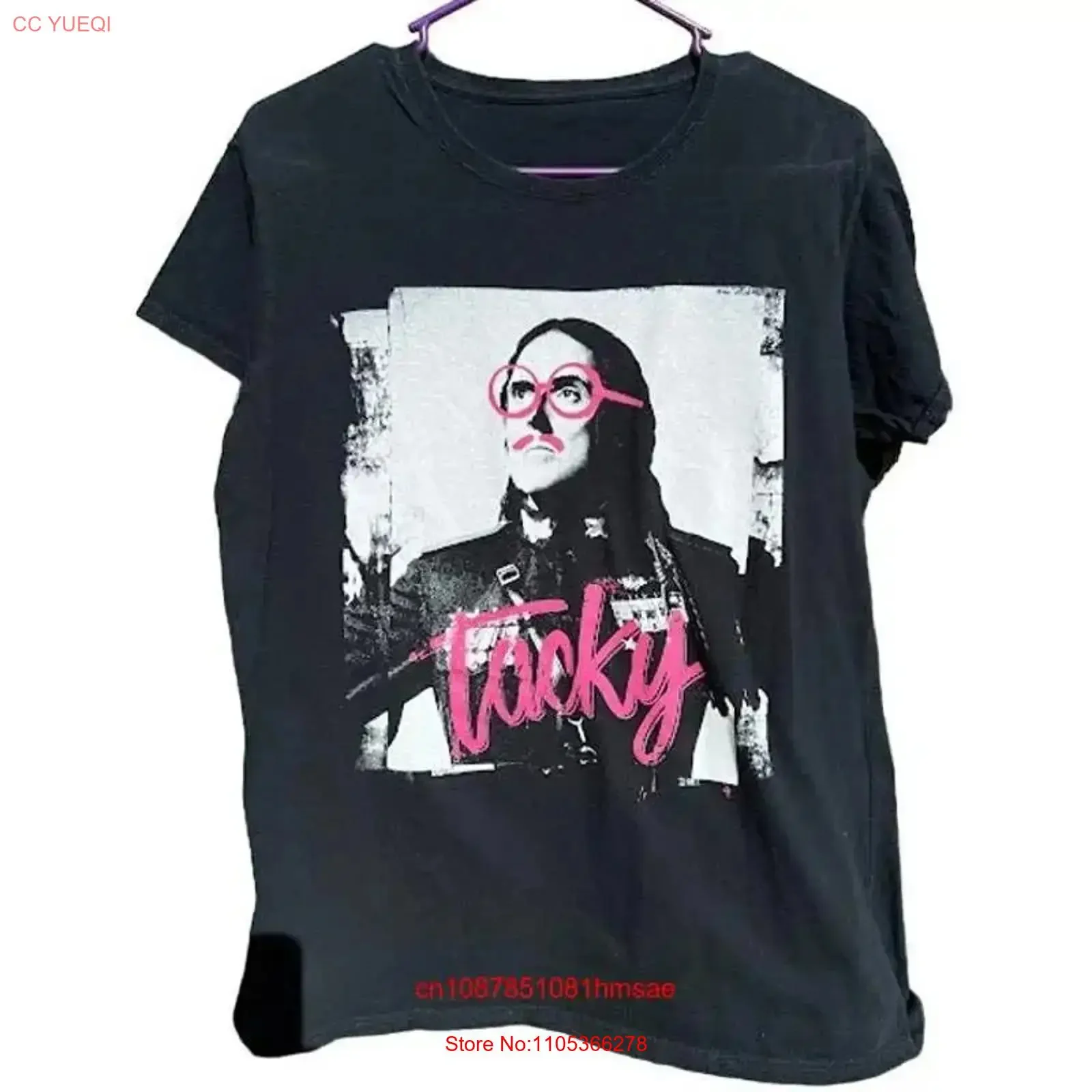 Camiseta de música y comedia de Weird Al Yankovic, negra, talla M para hombre, estilo vintage lavado, ropa casual de diseñador, transpirable ligeramente