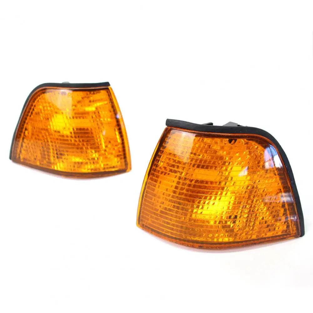 2 sztuki obudowa narożna lampa L R kierunkowskazu osłona na ramkę 63138353279 63138353280 dla BMW E36 Sedan 92-98