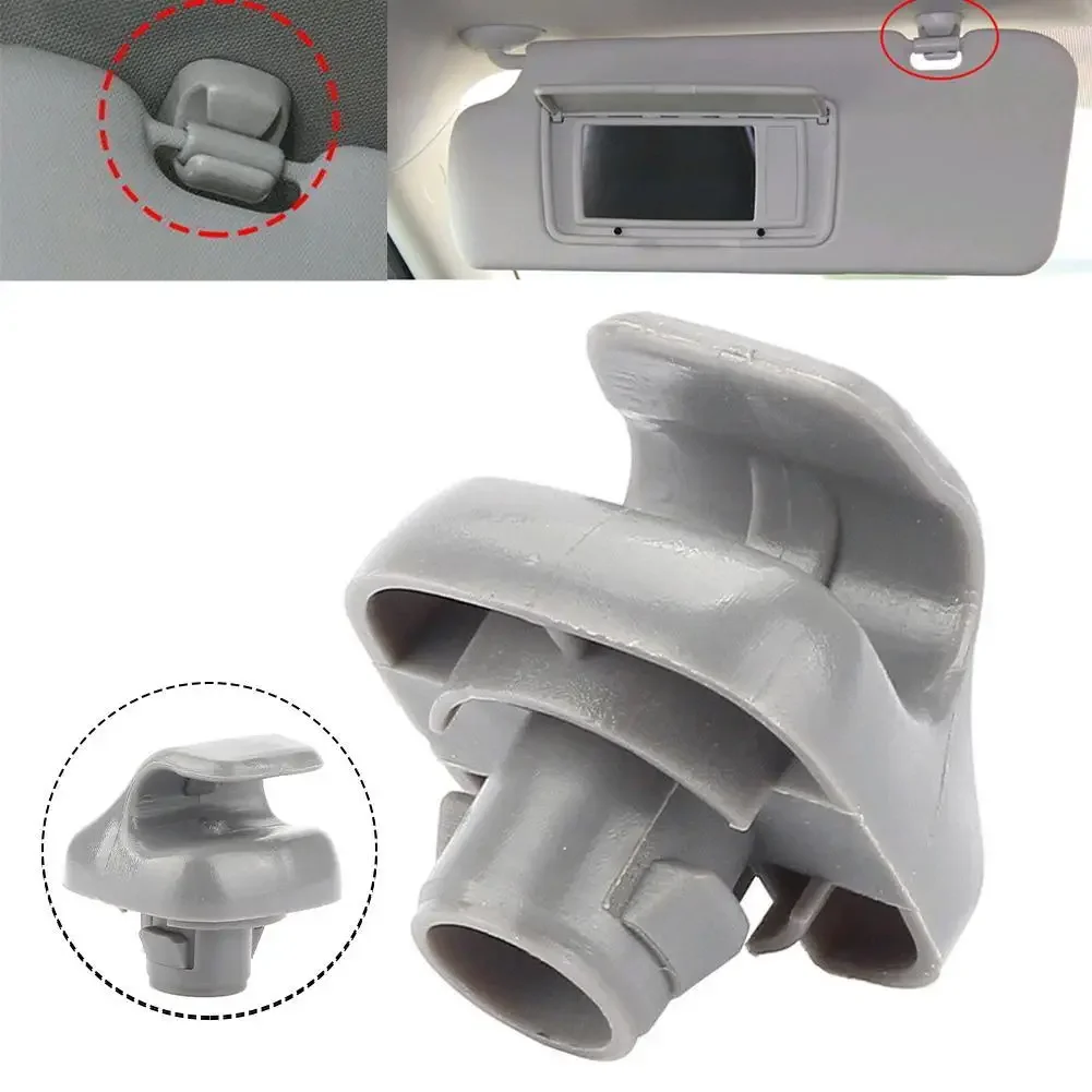 For CRV For Honda Civic For Accord Hook Sun Visor Clip Clip Element Gray Odyssey Plastic Replacement Ridgeline