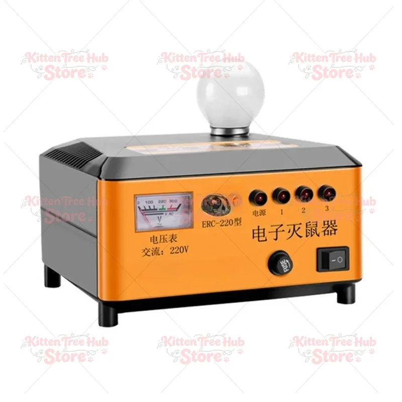 Machine électrique de rodenticide pour attraper les rongeurs, piège à rongeurs électronique efficace et exterminateur de rongeurs.