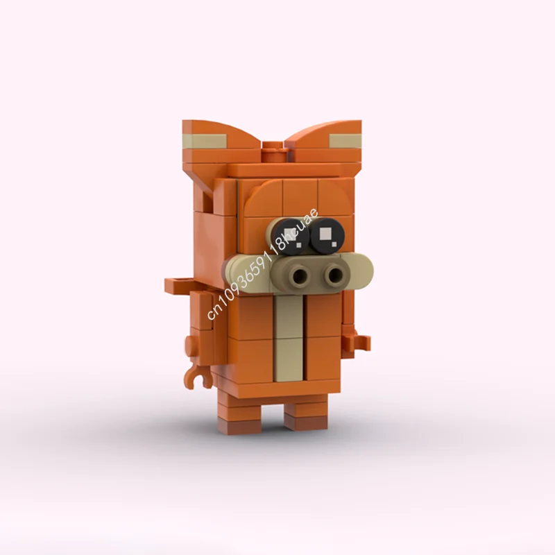 

88pcs MOC I am Weasel Brickheadzed Model Building blocks Construction Assemble idea Christmas gifts Education toys Kids Birthday