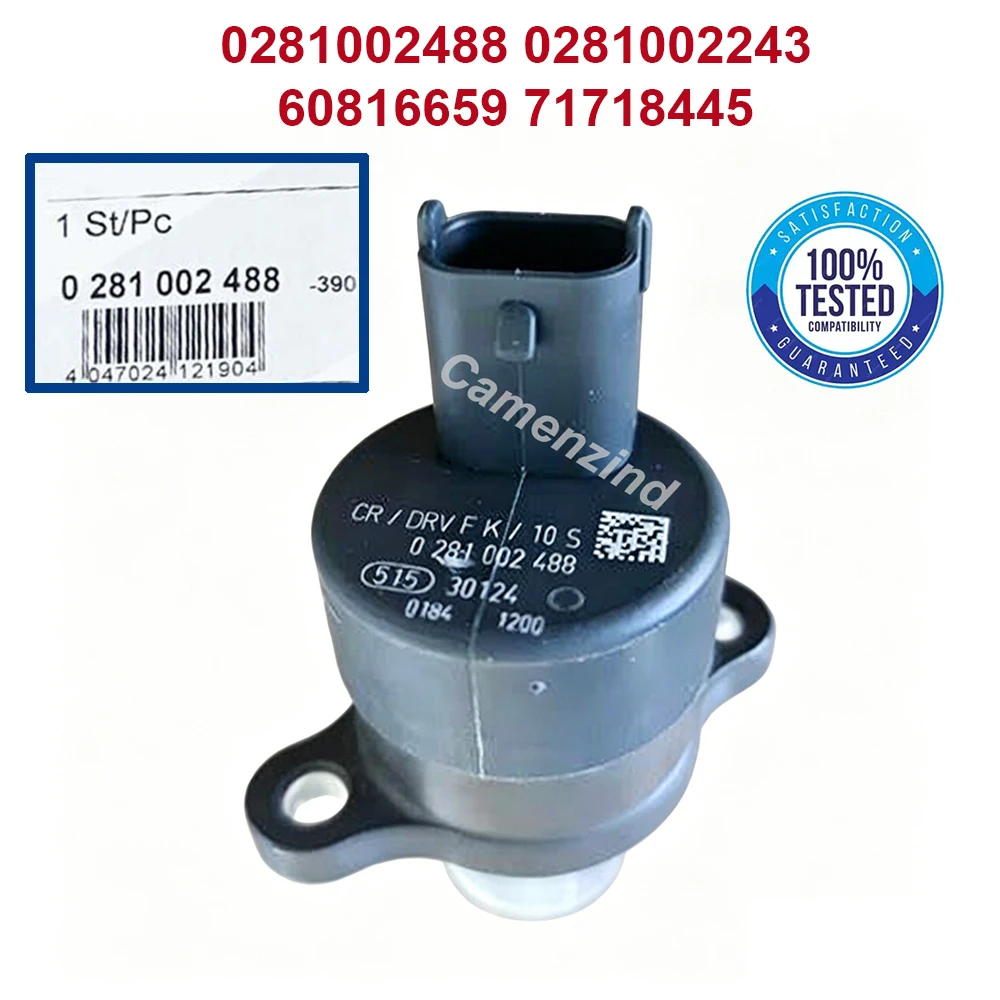 

0281002488 0281002243 Fuel Injection Pressure Regulator Valve DRV Control Valve for Alfa Romeo Fiat Lancia 60816659 71718445