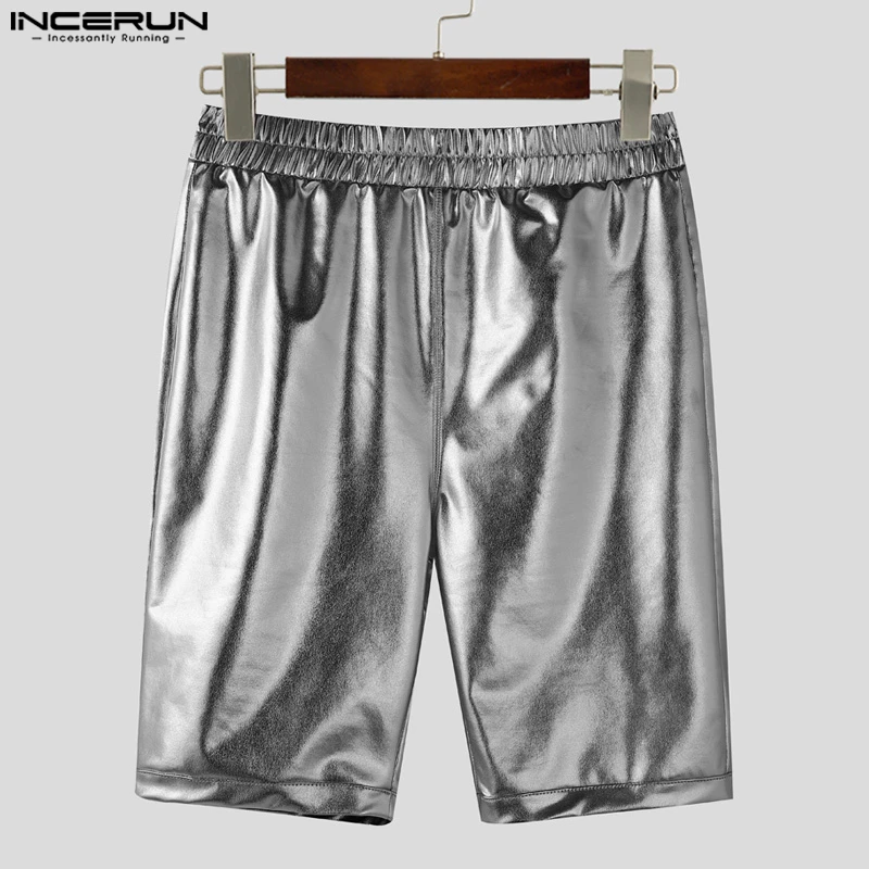 INCERUN Mode Aushöhlen Sexy Männer Shorts Sommer Böden Streetwear Casual Shorts Einfarbig männer Kleidung Oversize S-5XL