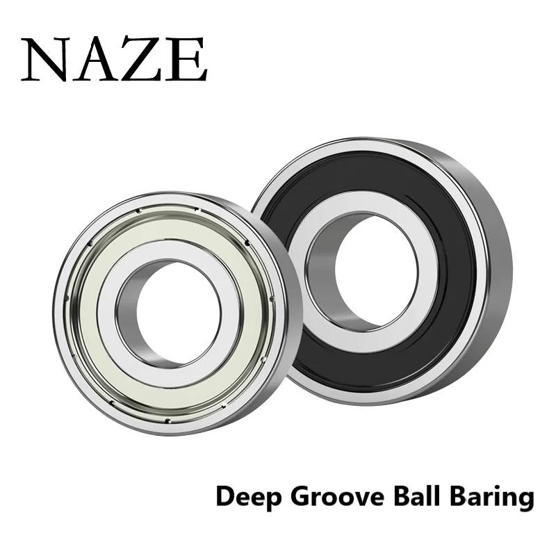 NAZE 2Pcs Ball Bearings 6009ZZ ABEC-7 High Precision 6009RS Deep Groove Ball Bearings High Speed Low Noise For Motor CNC