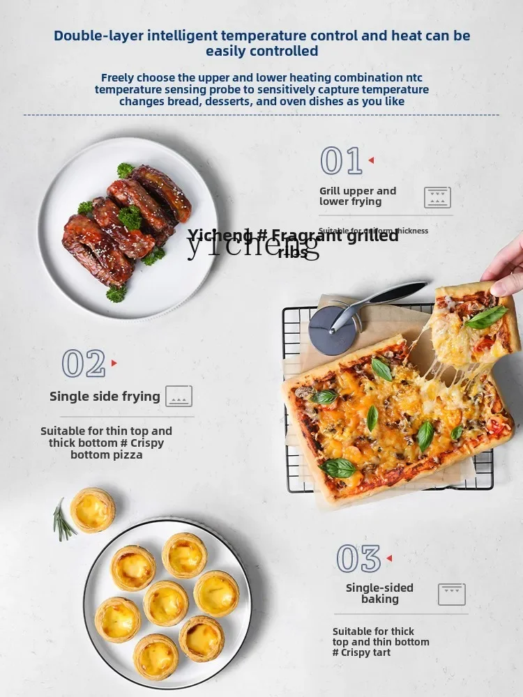 ZZ 電気オーブン家庭用大容量小型正確な温度制御多機能ベーキング