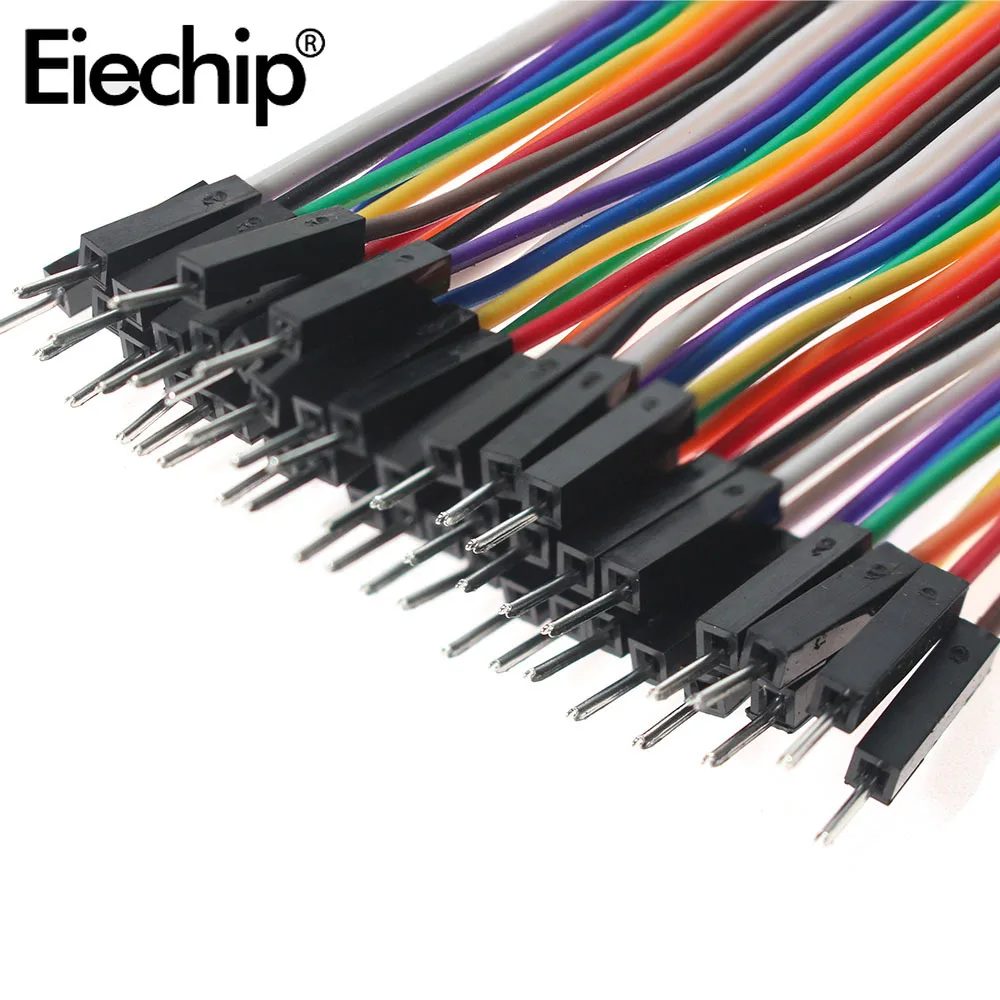 Dupont Cables 40Pin Dupont Line  20cm Female To Female  Jumper Wire, for Arduino
