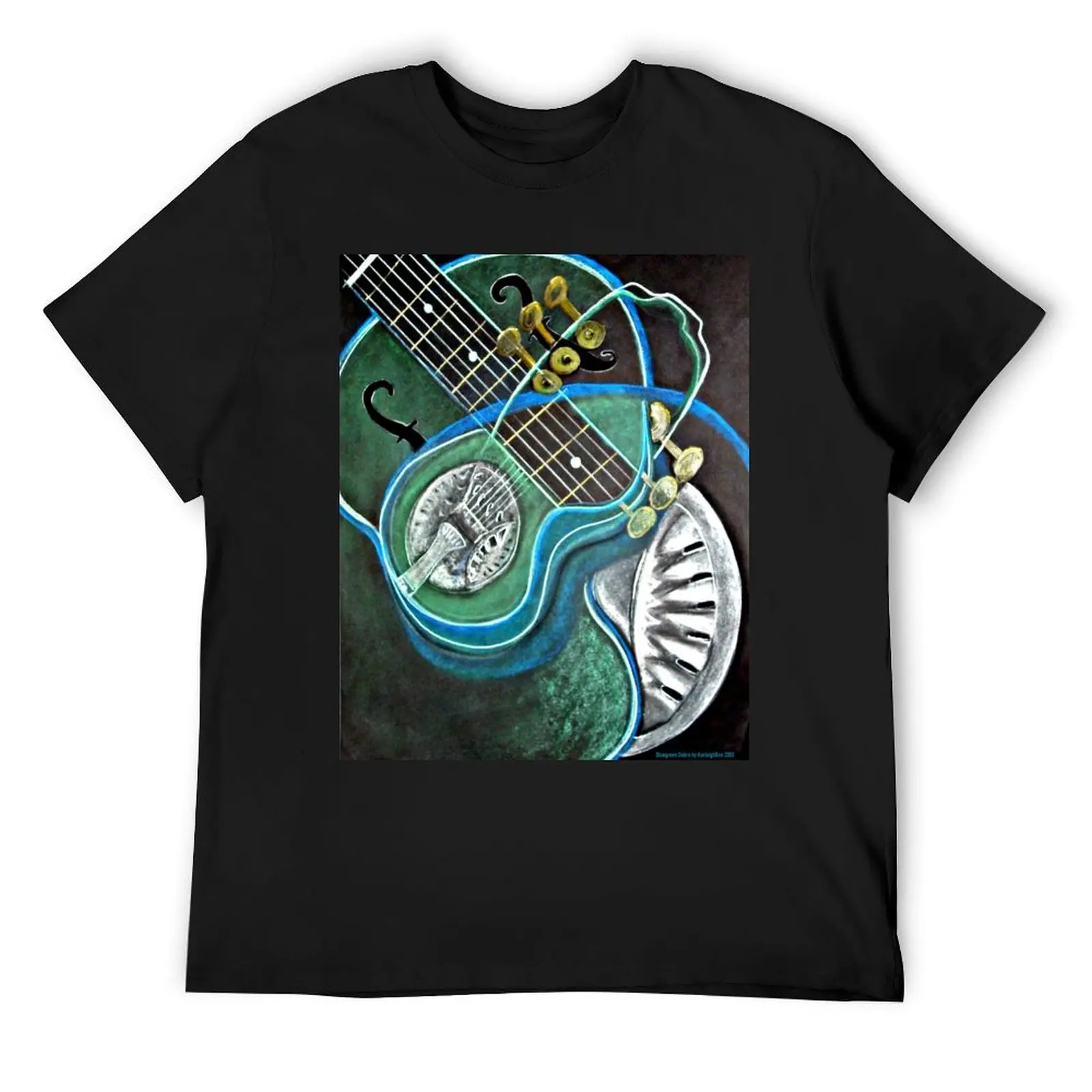 

Bluegreen Dobro T-Shirt cute clothes cheap stuff cotton man t-shirts basketball graphic tees shirts men
