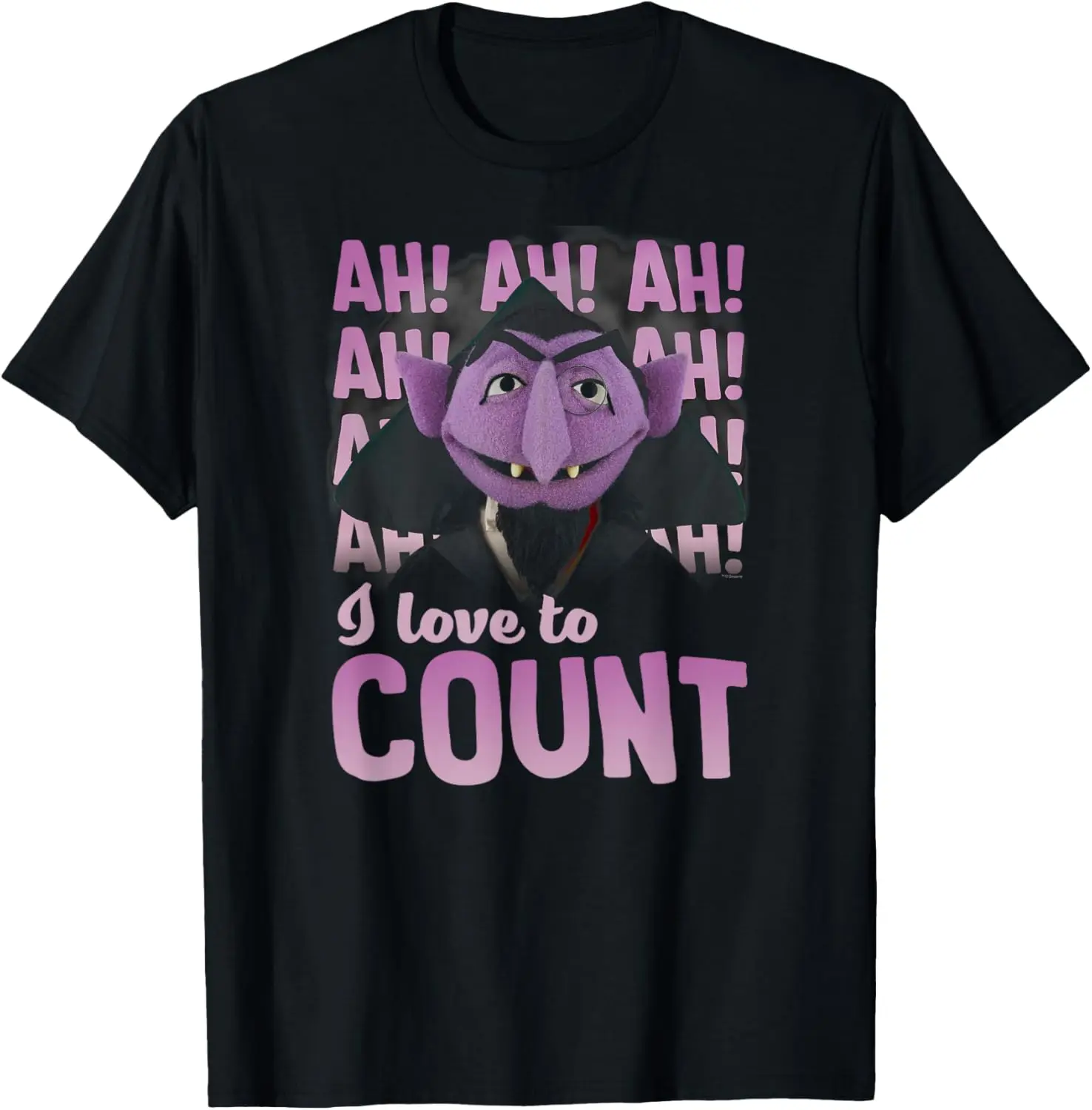 Sesame Street The Count Ah! Ah! Ah! T-Shirt