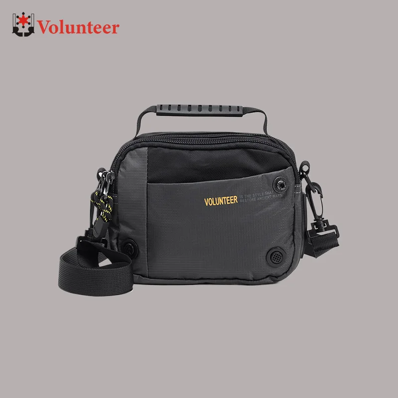 

Volunteer Bust Bags for Men 2023 New Light Weight Waterproof Oxford Cloth Versatile Commuter Casual Crossbody Bags 1698-16